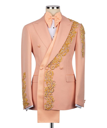 Rhinestone Embellished Tuxedo