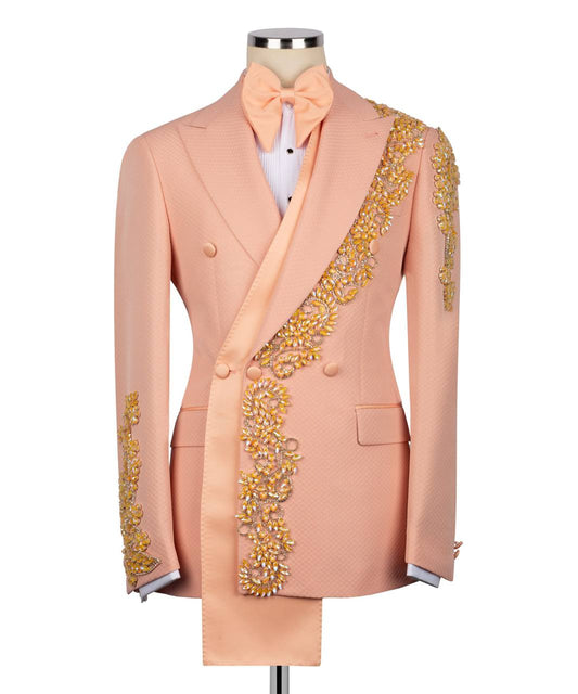 Rhinestone Embellished Tuxedo