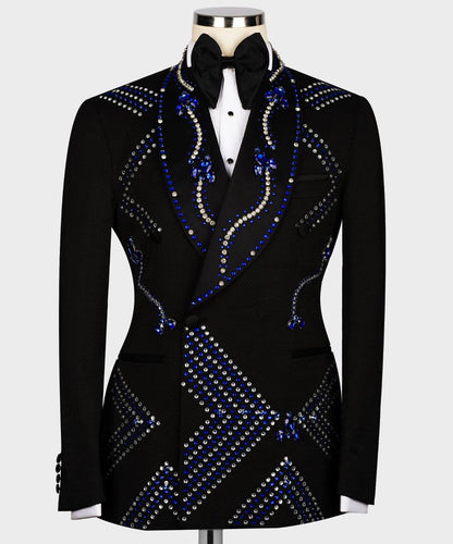 Exclusive Stone Embellished Tuxedo