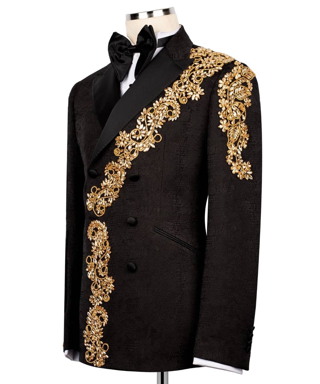 Exclusive Stone Embellished Tuxedo