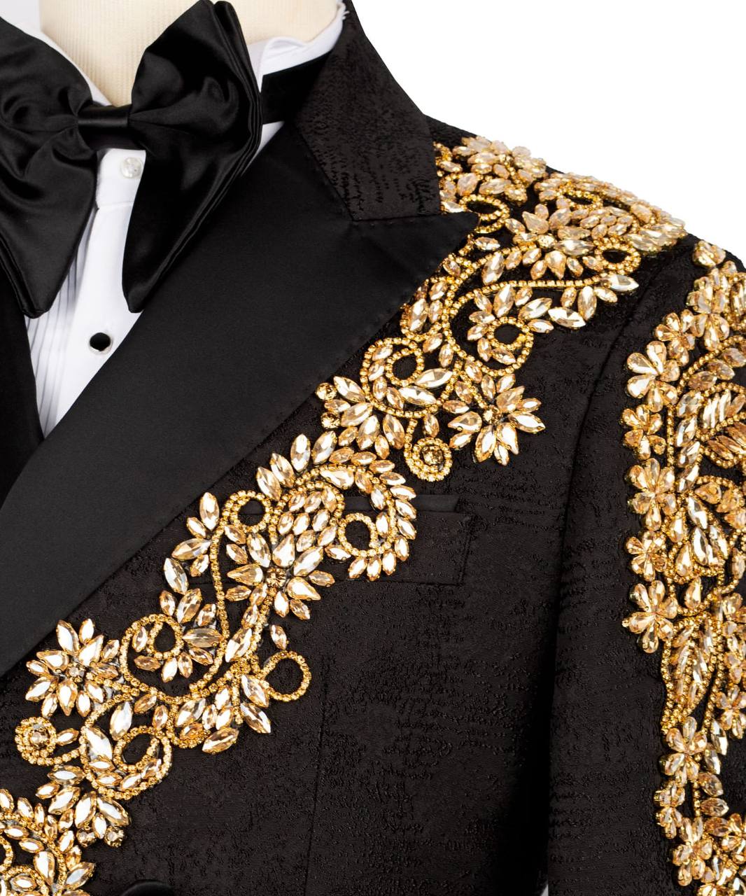 Exclusive Stone Embellished Tuxedo