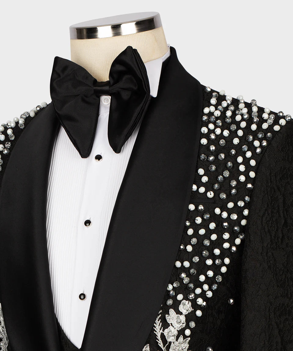 Exclusive Stone Embroıdered Tuxedo