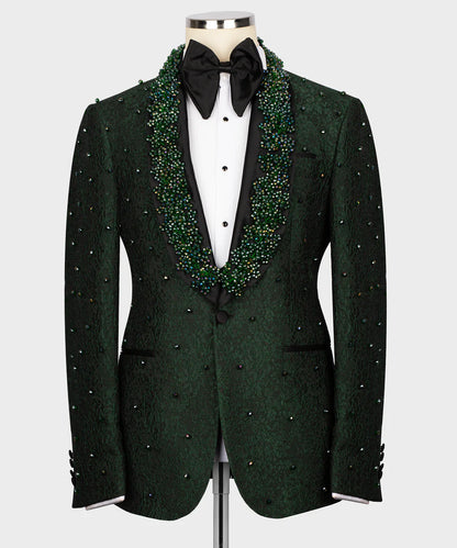 Exclusive Stone Embroıdered Tuxedo