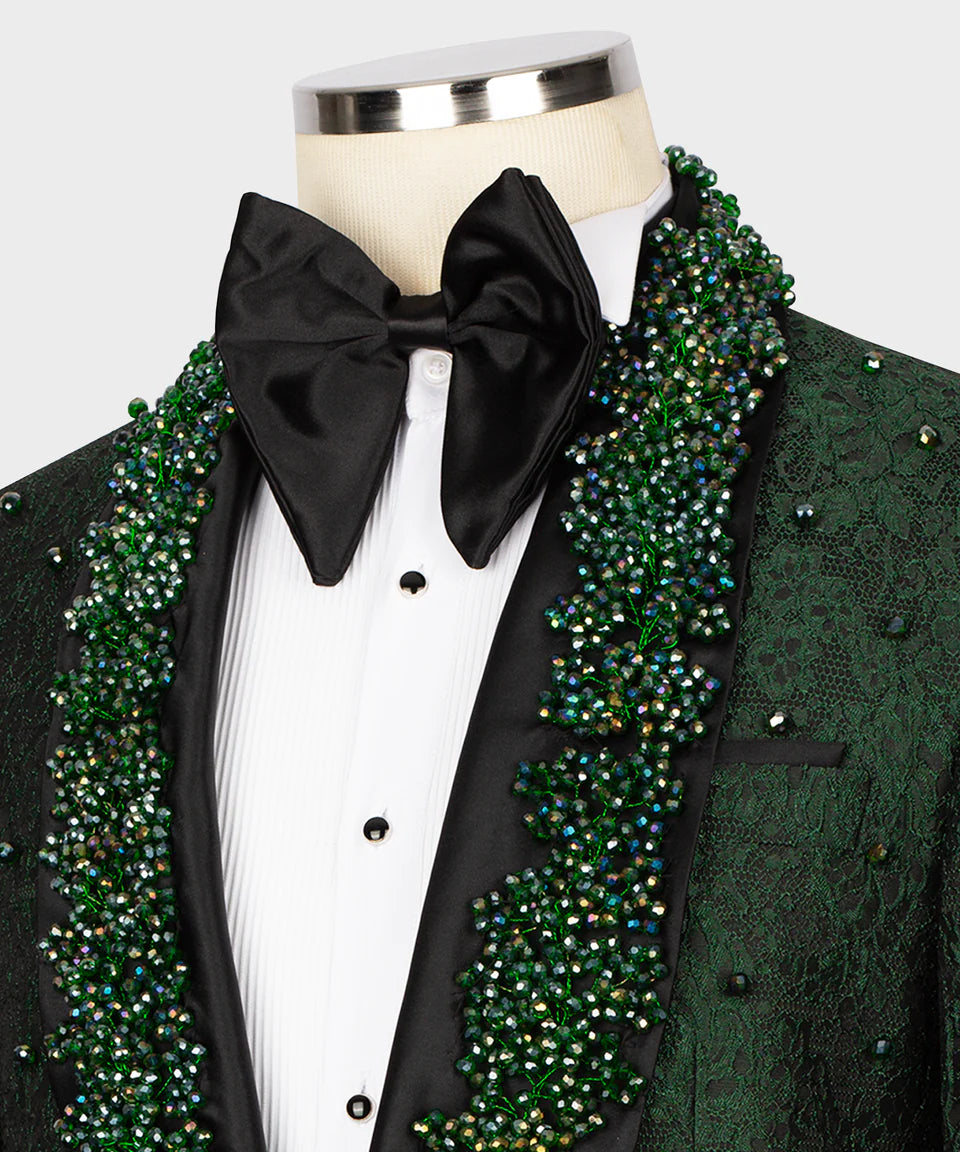 Exclusive Stone Embroıdered Tuxedo